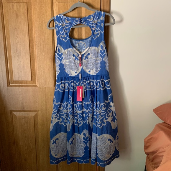 Anthropologie Tracy Reese Blue Dress - Picture 2 of 8